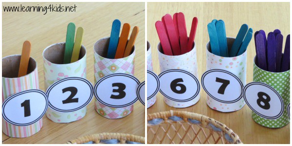 Numbers Counting Activity Learning 4 Kids