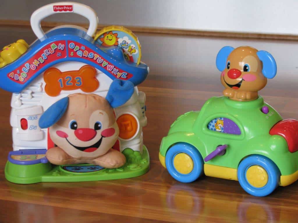 fisher price puppy learning car