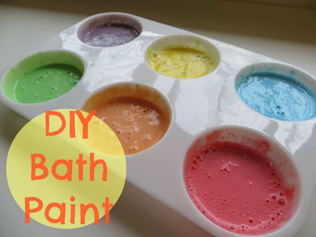 Flour Bath Paints, DIY for Beginners