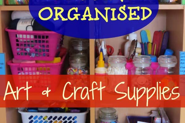 Getting Organised – Art & Craft Supplies | Learning 4 Kids