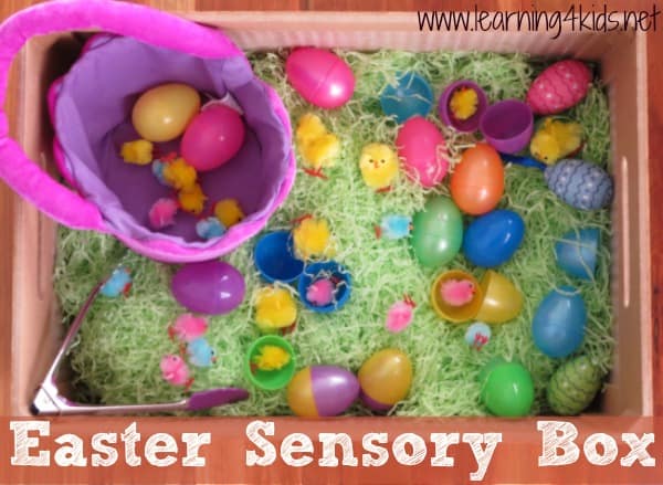 Easter Sensory Box | Learning 4 Kids