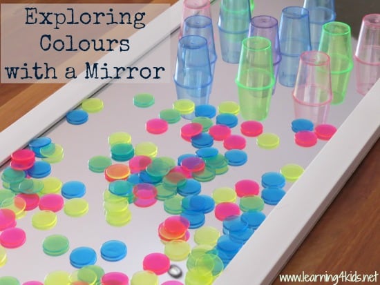 Exploring Colours with a Mirror | Learning 4 Kids