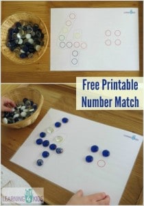 Match the Dot Printable | Learning 4 Kids