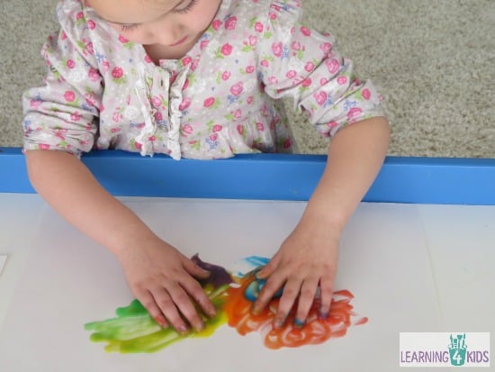 DIY Natural Baby Finger Paints - with vibrant colours! - how we montessori