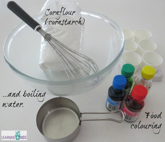 Finger paint recipes