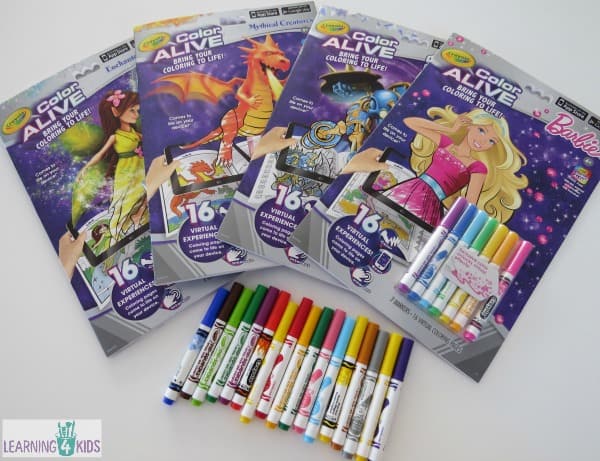 colouring sets for 3 year olds