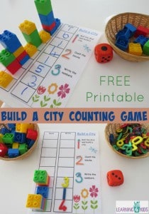 Build a City Counting and Subitising Game | Learning 4 Kids