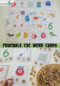 Printable CVC Words Bundle Activity Pack | Learning 4 Kids