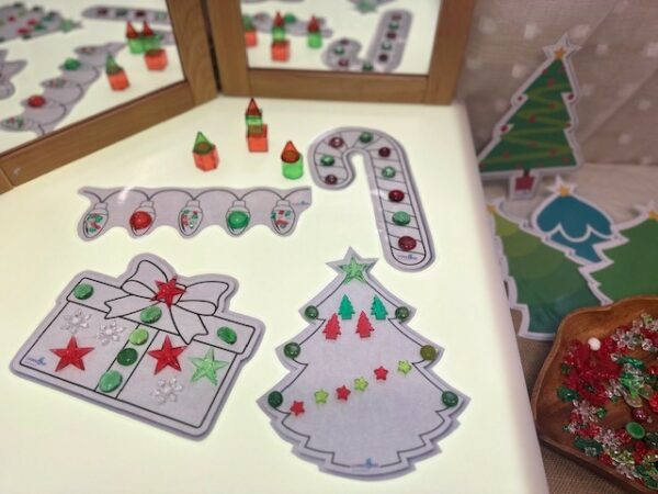 Free Christmas Light Table Printables for Kids – Festive Holiday Fun!